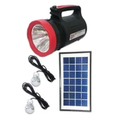 SOLAR GÜNEŞ ENERJİLİ FENER IŞILDAK LED AMPÜL WATTON WT-315 thumbnail 4