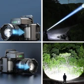 SENSÖRLÜ CREE TG LED  ŞARJLI KAFA LAMBASI WATTON WT-625 thumbnail 5