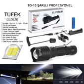TG-10 ŞARJLI PROFESYONEL AV FENERİ WATTON WT-620 thumbnail 1