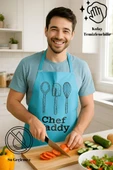 Chef Dady Sıvı Geçirmez Mutfak Önlüğü Leke Tutmaz, Sıvı Geçirmez, Kolay Temizlenebilir Önlük - 4