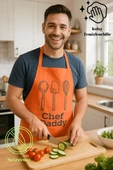 Chef Dady Sıvı Geçirmez Mutfak Önlüğü Leke Tutmaz, Sıvı Geçirmez, Kolay Temizlenebilir Önlük - 9
