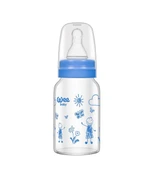 Wee Baby Isıya Dayanıklı Cam Biberon 120 Ml - Mavi - Kod: 770 07703 - 1