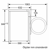 Bosch WGK242Z0TR 1200 Devir 9 kg Çamaşır Makinesi - 10