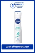 NIVEA Kadın Sprey Deodorant Fresh Comfort 150ml, Ter Kokusuna Karşı 48 Saat Koruma, Gün Boyu Ferahlık - 1