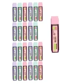 Mikro M-601 2B 60 mm 0.7 Kalem Ucu 24 Tüp Pastel Renkler - 1