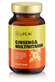 Life In Ginseng & Multivitamin Tablet – Zihinsel ve Fiziksel Enerji Desteği, 60 Tablet thumbnail 1
