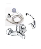 Hay Banyo Bataryası Lavabo Bataryası Ve Duş Seti - 1