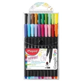 Fineliner Keçe Uç Kalem Extra Fine 0.4mm 20 Renk Askılı Paket 3154147491515 - 1