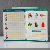 Öğrenciler için Türkçe Sihirli Yazı Defter Seti ile Yazma Öğreniyorum - 6