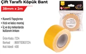 Çift Taraflı Köpük Bant 38mm x 2m - 1