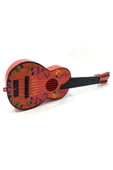 4 Metal Telli Oyuncak Klasik Gitar Büyük 45cm Çocuklara Özel Eğitici Öğretici Müzik Aleti Enstrüman - 1