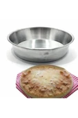 1 Adet Ekmek Tavası Ev Ekmeği Için Alüminyum Fırın Tepsisi Ø29cm Derin Fırın Tepsisi Alüminyum Tepsi - 1