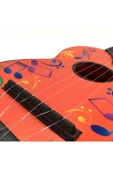 4 Metal Telli Oyuncak Klasik Gitar Büyük 45cm Çocuklara Özel Eğitici Öğretici Müzik Aleti Enstrüman - 3