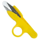 Chichi Tc-801 Plastik Yaylı İplik Temizleme Makası Sarı - 1