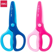 DELİ 6067 NEON ÇOCUK MAKASI 12cm BLİSTER - 1