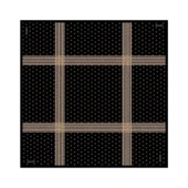 Armine E19YA8113D0306 Dj Saf İpek Eşarp 8113D (T) (Nostalji Twill) - 2