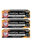 Arm & Hammer Kömür Beyaz Charcoal White Diş Macunu 75 Ml X 3 Adet - 1