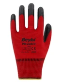 Beybi Pn Zebra Montaj Eldiven Kırmızı-Siyah - 2