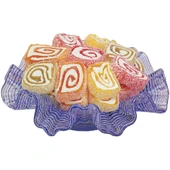 Karışık Meyve Aromalı Paşa Lokum (Çilek - Limon - Muz - Portakal) - 1
