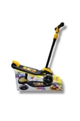 Işıklı 3 Tekerlekli Çocuk Scooter – 3 Kademeli Yükseklik Ayarı - Sarı - 1