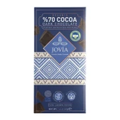 Jovia Organik %70 Bitter Çikolata - Sade 40gr - 1