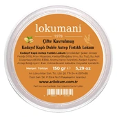 Kadayıf Kaplı Çifte Kavrulmuş Antep Fıstıklı Lokum 150 Gr - 2