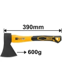 Ingco Fiberglass Saplı Balta 600G - 4