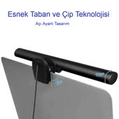 Laptop PC Monitör Işığı Göz Koruyucu USB li Kısılabilir LED Yansımasız 3 Renk Modlu Işık Çubuğu - 6