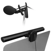 Laptop PC Monitör Işığı Göz Koruyucu USB li Kısılabilir LED Yansımasız 3 Renk Modlu Işık Çubuğu - 4