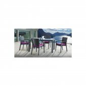 ADA   70X120 CAMLI BALKON  TAKIMI 4 KOLTUK - MINDER - 1