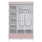 CITY BEBEK ODASI TAKIMI - BEYAZ PEMBE thumbnail 3