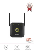 Torima WR-25 Siyah Wifi Sinyal Yakınlaştırıcı Güçlendirici Router 300Mbps thumbnail 1