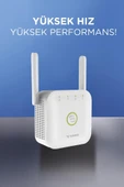 Torima WR-25 Siyah Wifi Sinyal Yakınlaştırıcı Güçlendirici Router 300Mbps thumbnail 3