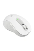 Logitech Signature M650 Büyük Boy Sol El Için Sessiz Kablosuz Mouse - Beyaz - 5
