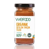 Wefood Organik Seylon Tarçın Toz 55gr - 1