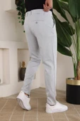 Erkek Casual Slim Fit Cord Desenli Kumaş Pantolon - 3
