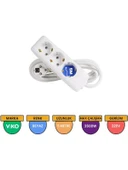 Viko 5 Metre Kablolu Topraklı Çocuk Korumalı Üçlü Priz - 3