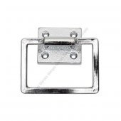 Köşeli Halka Sarkaç Kulp Krom (2 Adet) thumbnail 1