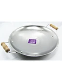 Yakut Maraş Mutfak Paslanmaz Çelik Tava Kavurma Gözleme Kamp Sacı - 2