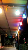 Çarşıbu Alaçatı Ağaç Feneri 10'lu Set Dekoratif Dış Mekan Aydınlatma Armatürü Cafe Restoran Düğün Salonu Otel Organizasyon İçin Rustik Bahçe Peyzaj Işıklandırma Sarkıt Avize - 11
