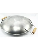 Yakut Maraş Mutfak Paslanmaz Çelik Tava Kavurma Gözleme Kamp Sacı - 1