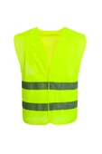 Sarı Reflektörlü İkaz Yeleği XL - 1