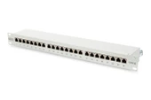 Digitus 19 Inch 24 port CAT-6 FTP Patch Panel, Zırhlı - 1