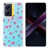 Xiaomi Poco X7 Pro Kılıf Airbag Tasarımlı Zore Hadra Kapak - 1