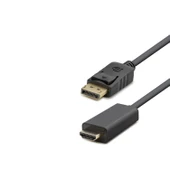 Dısplay To HDMI Kablo 4K 30Hz 1.8M Siyah HDX7796 - 1