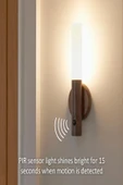 Hareket Sensörlü Şarjlı Gece Lambası Duvar Aplik Led Işık Manyetik Tabanlı Taşınabilir Lamba - 7