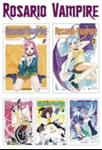 Rosario + Vampire - Tılsımlı Kolye Ve Vampir 1-2-3-4-5 Manga Seti - Akihisa İkeda - 1