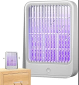 Elektrikli Sinek Kovucu Usb Şarjlı Sessiz Ve Etkili Led Işıklı Kapan - 7