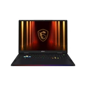 MSI RAIDER A18 HX A9WIG-092TR 18" UHD+ MINILED 120Hz R9-9955HX3D 64GB DDR5 RTX5080 GDDR7 16GB 2TB SSD  W11 Home Notebook - 1