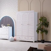 PERLA BEBEK ODASI TAKIMI - BEYAZ thumbnail 2